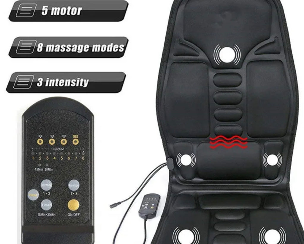 CloudNineFitness™ Luxe Full-Body Heated Massage Mat