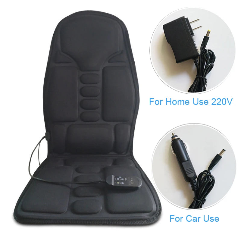 CloudNineFitness™ Luxe Full-Body Heated Massage Mat