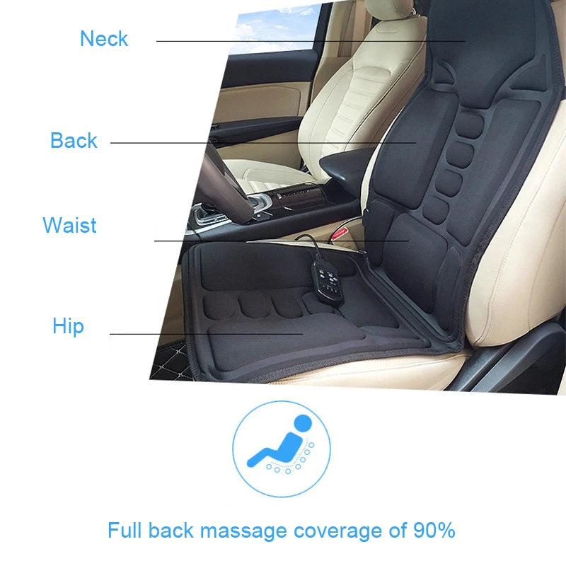 CloudNineFitness™ Luxe Full-Body Heated Massage Mat