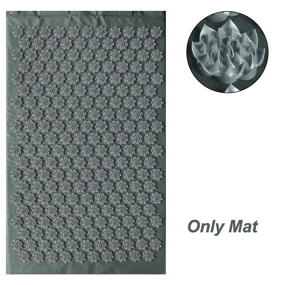 CloudNineFitness™ AcuRelief Acupressure Mat & Pillow Set