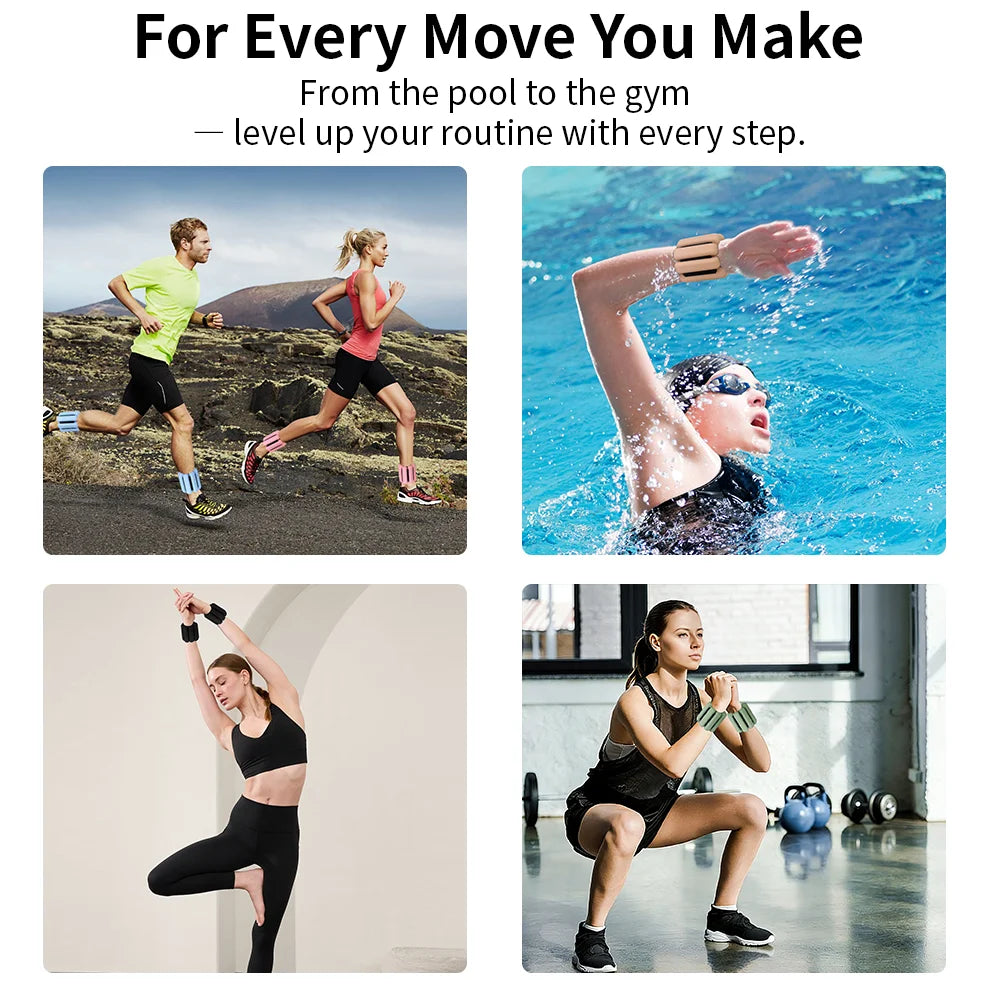 CloudNineFitness™ FlexCore Adjustable Wrist & Ankle Weights